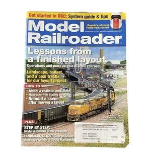 Model Railroader November 2008 Lessons From A Finished Layout Realistic Rebuild